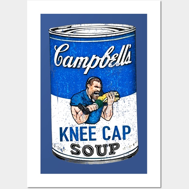 Detroit Lions Dan Campbell's Kneecap Soup Wall Art by HannessyRin